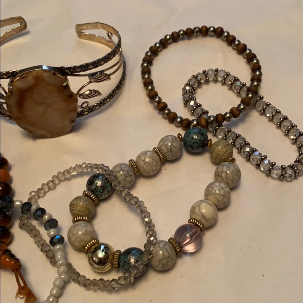 Miscellaneous Gemstone Bracelet Bundle - image 4